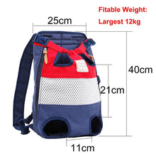 Load image into Gallery viewer, Pet Backpack Front Travel  Cat Dogs Carrier
